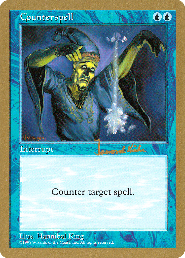 Counterspell (Janosch Kuhn) [World Championship Decks 1997] - Trinity Hobby