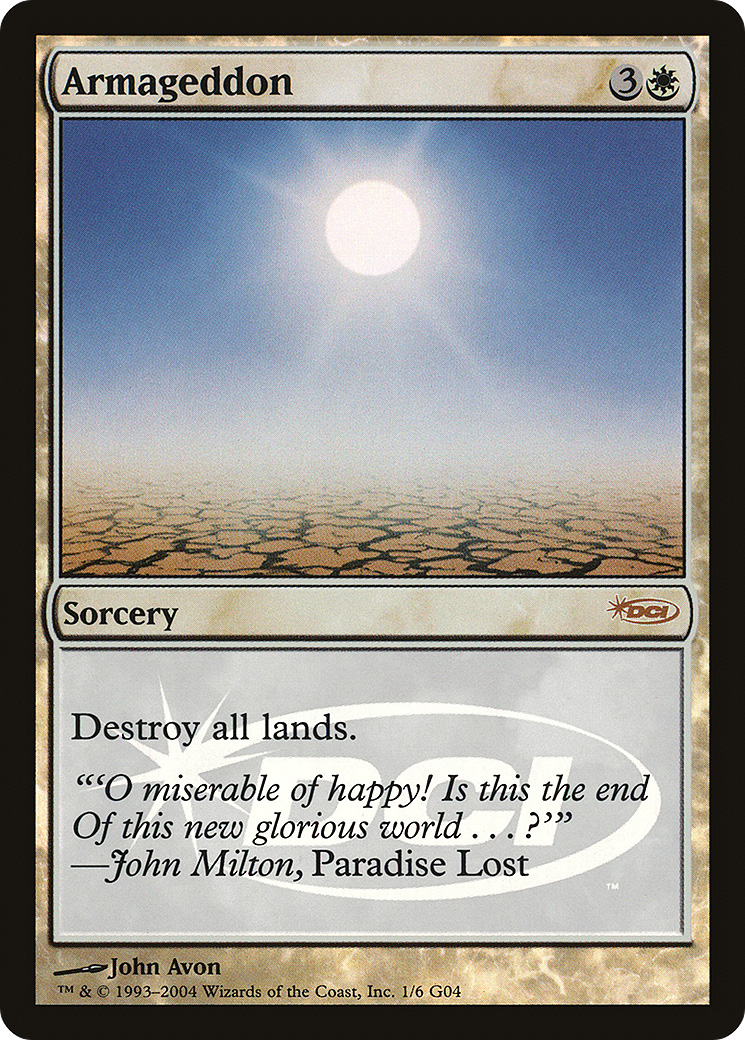 Armageddon [Judge Gift Cards 2004] - Trinity Hobby