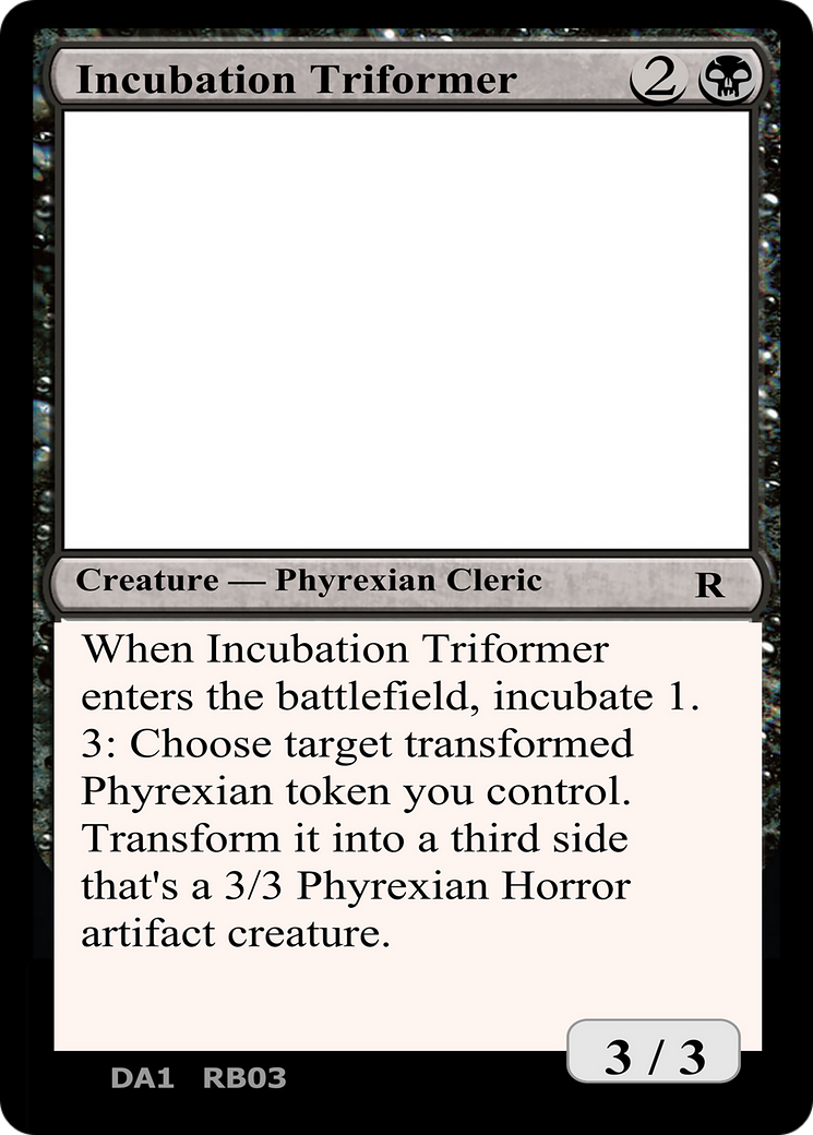 Triformer d'incubation [Événement inconnu] 