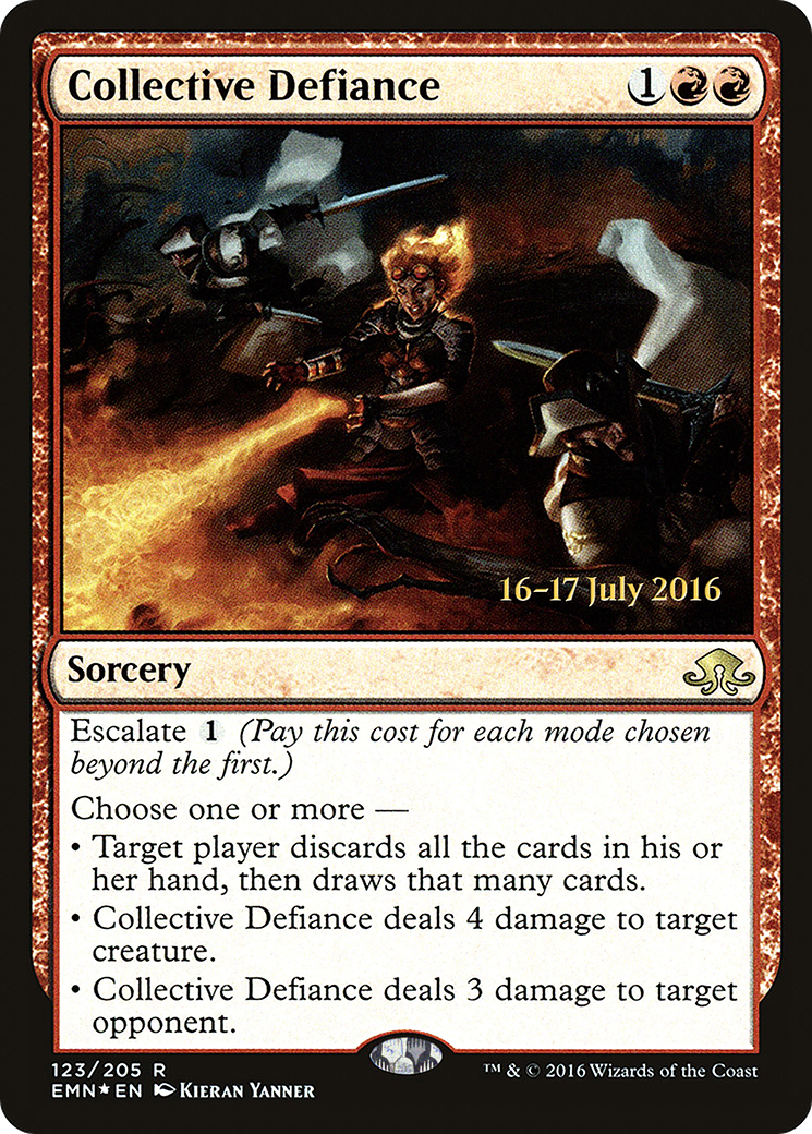 Collective Defiance [Eldritch Moon Prerelease Promos] - Trinity Hobby