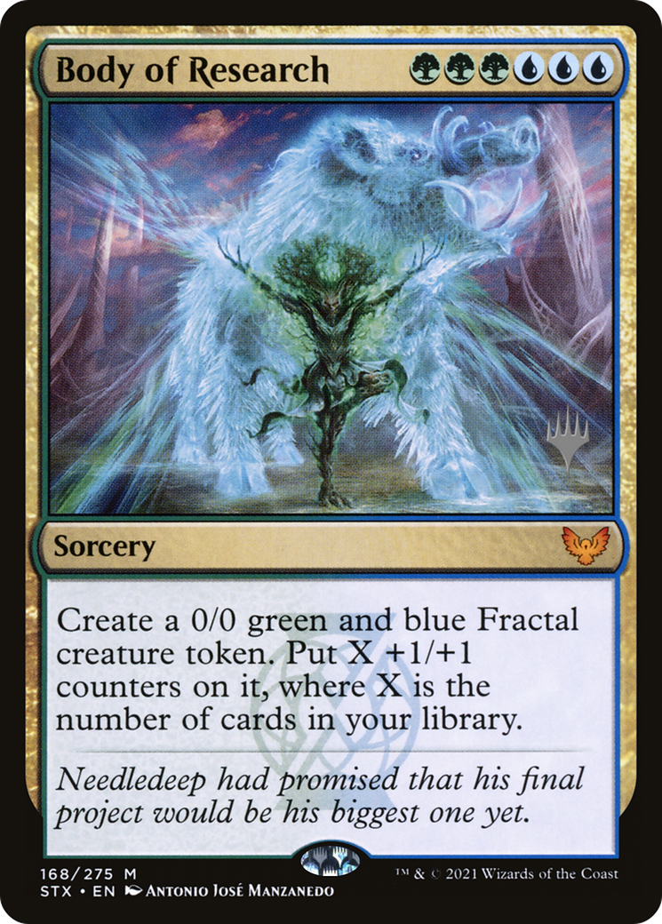 Body of Research (Promo Pack) [Strixhaven: School of Mages Promos] - Trinity Hobby