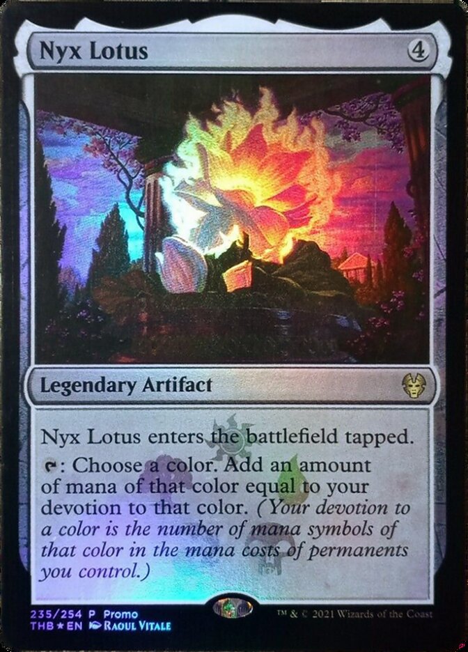Nyx Lotus [Resale Promos] - Trinity Hobby