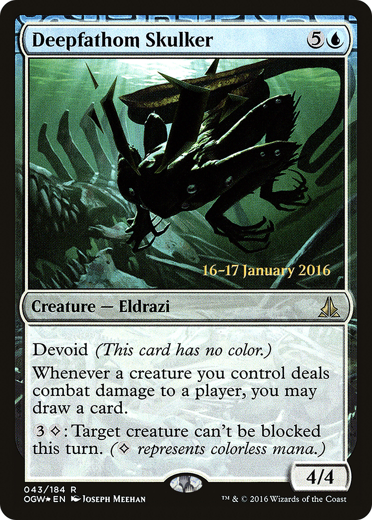 Deepfathom Skulker [Oath of the Gatewatch Prerelease Promos] - Trinity Hobby