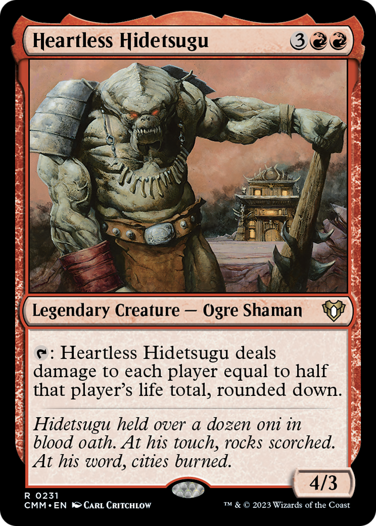 Heartless Hidetsugu [Commander Masters] - Trinity Hobby
