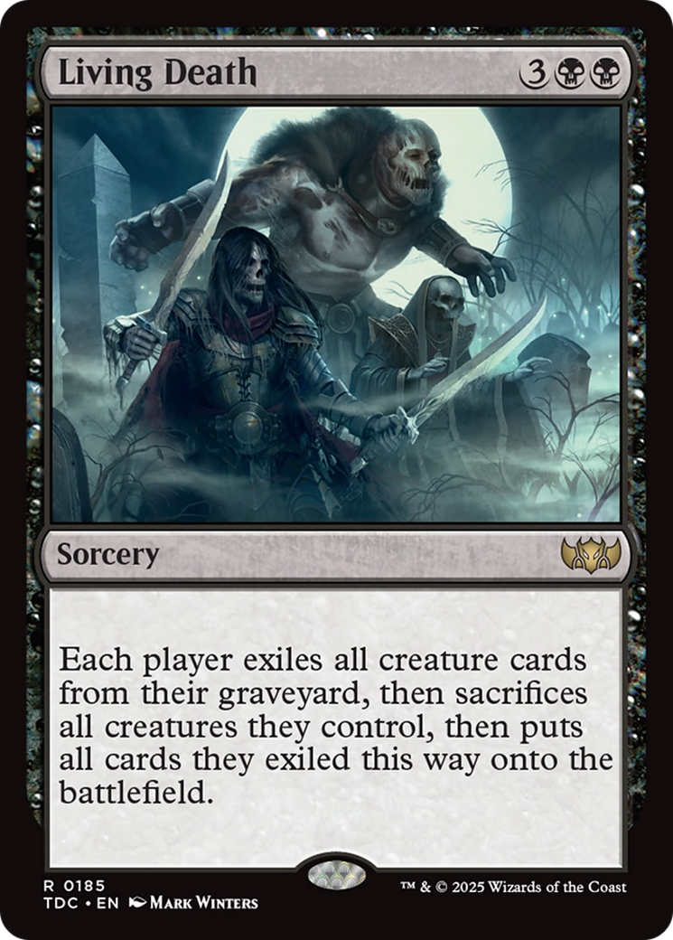 Living Death (TDC-185) - [Commander: Tarkir: Dragonstorm]