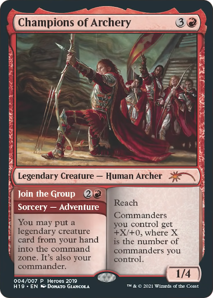 Champions of Archery // Join the Group [Heroes of the Realm 2019] - Trinity Hobby