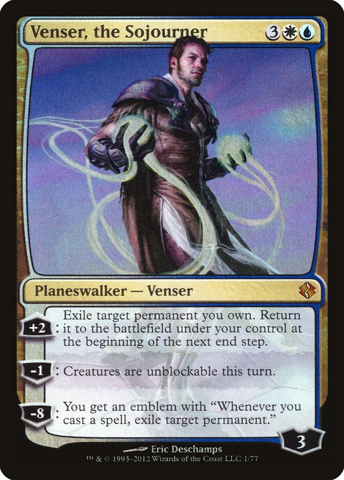 Venser, the Sojourner [Duel Decks: Venser vs. Koth] - Trinity Hobby