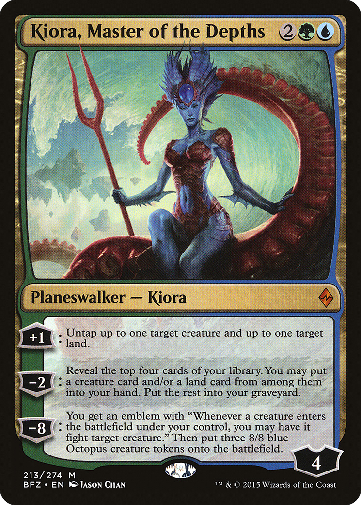 Kiora, Maître des Profondeurs [Bataille pour Zendikar] 