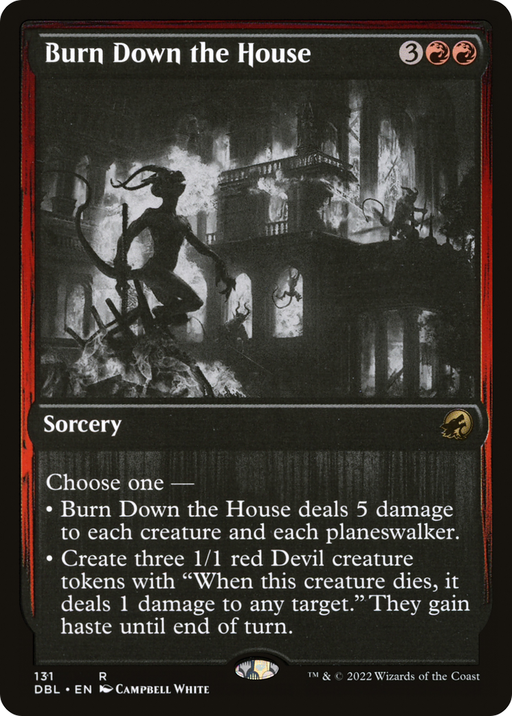 Burn Down the House [Innistrad: Double Feature] - Trinity Hobby