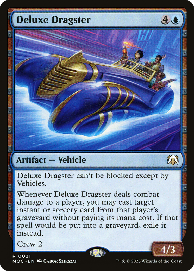 Deluxe Dragster [March of the Machine Commander] - Trinity Hobby