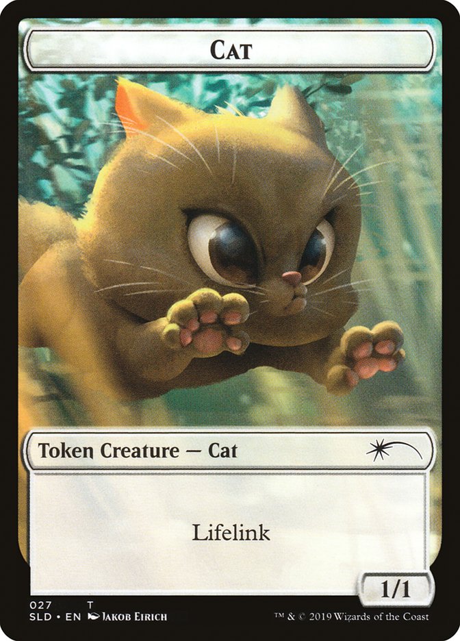 Cat (27) // Cat (28) Double-Sided Token [Secret Lair Drop Series] - Trinity Hobby