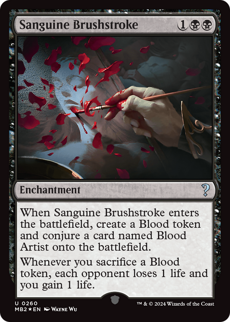 Sanguine Brushstroke [Mystery Booster 2] - Trinity Hobby