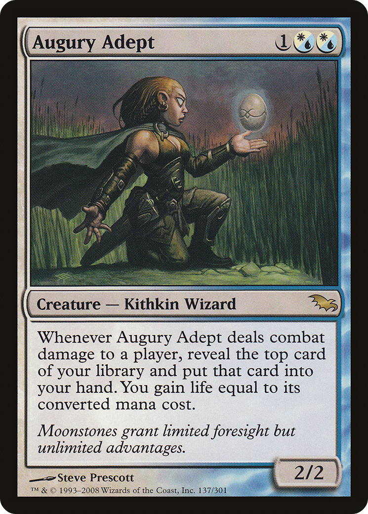 Augury Adept [Shadowmoor] - Trinity Hobby