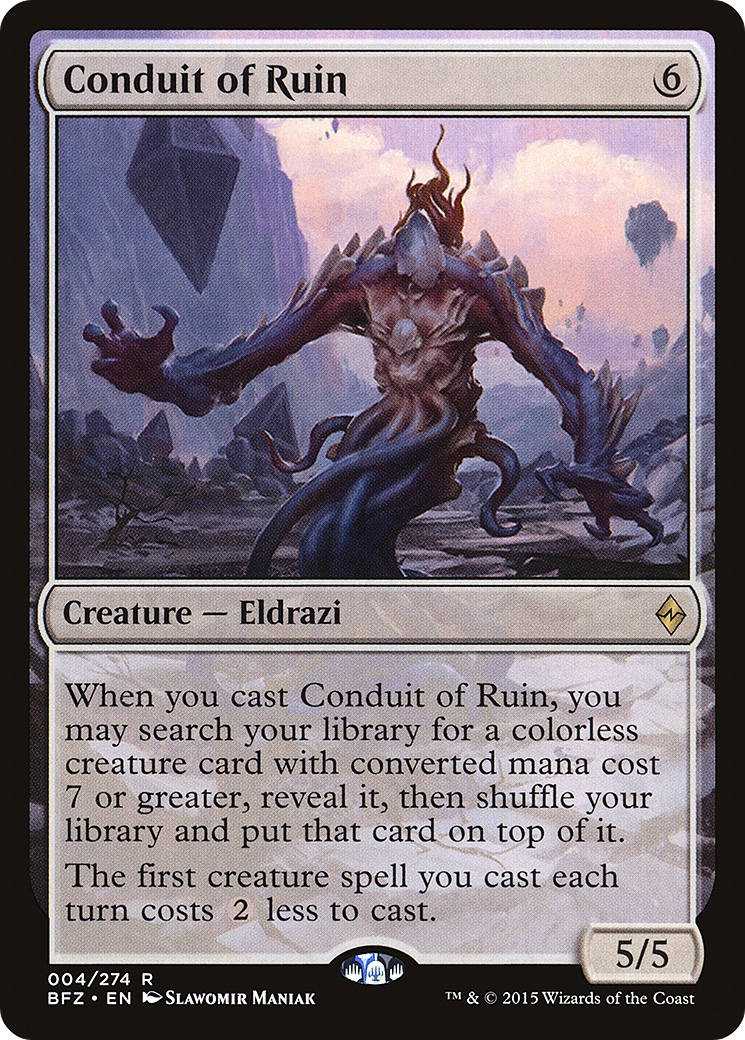 Conduit of Ruin [Battle for Zendikar] - Trinity Hobby