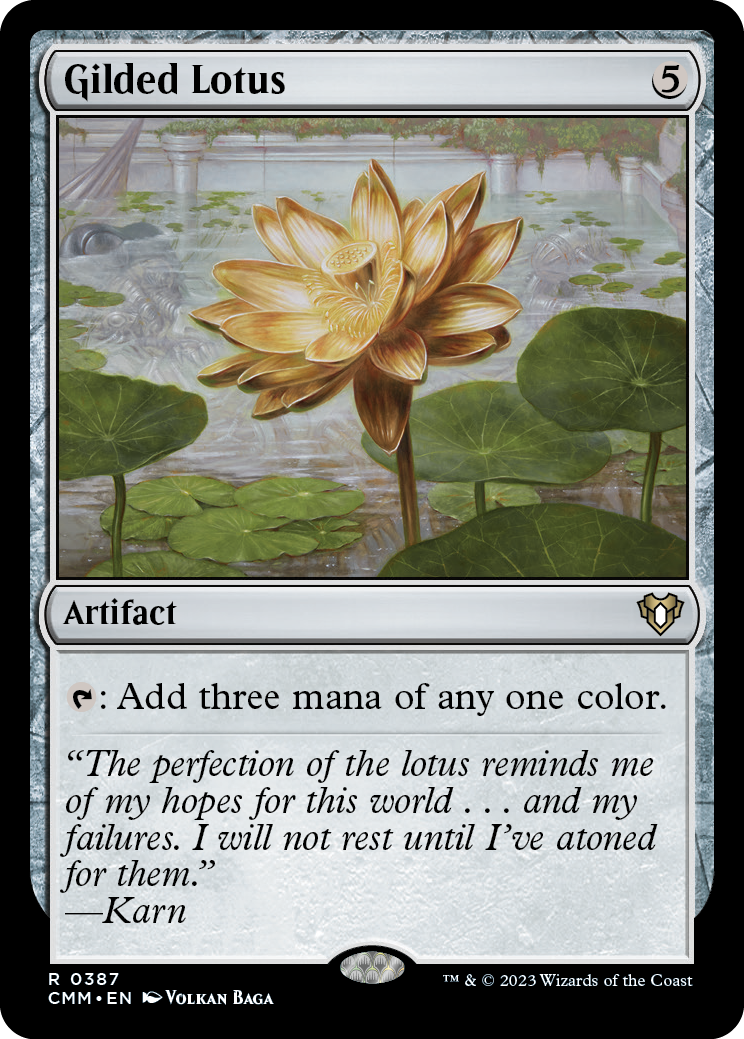 Gilded Lotus [Commander Masters] - Trinity Hobby