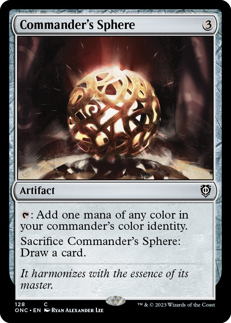 Commander's Sphere [Phyrexia: All Will Be One Commander] - Trinity Hobby
