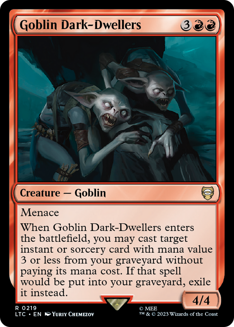 Goblin Dark-Dwellers [The Lord of the Rings: Tales of Middle-Earth Commander] - Trinity Hobby