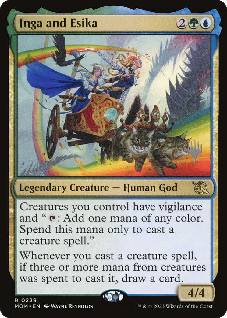 Inga and Esika (Promo Pack) [March of the Machine Promos] - Trinity Hobby