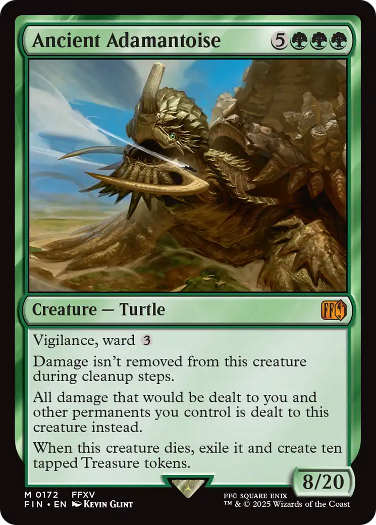 Ancient Adamantoise  [Foil]  (FIN-172) - [FINAL FANTASY] - Trinity Hobby