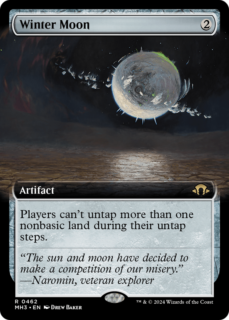Winter Moon (Extended Art) [Modern Horizons 3] - Trinity Hobby