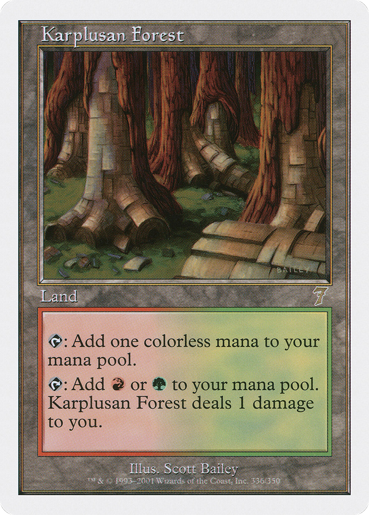Karplusan Forest [Seventh Edition] - Trinity Hobby