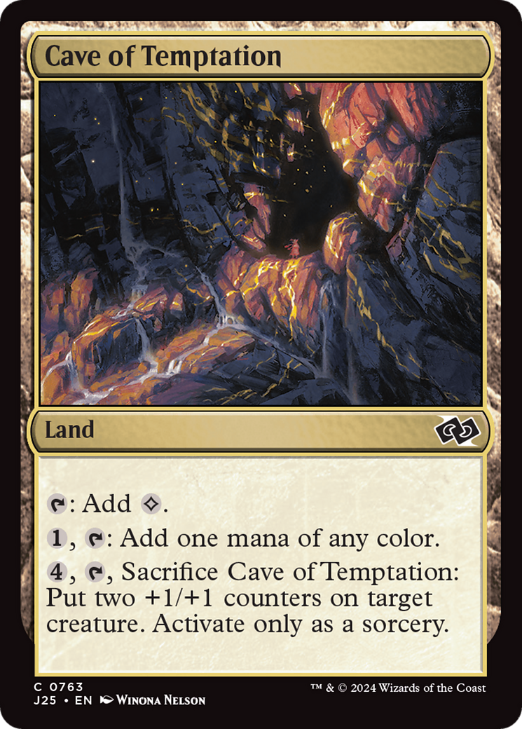 Cave of Temptation [Foundations Jumpstart] - Trinity Hobby