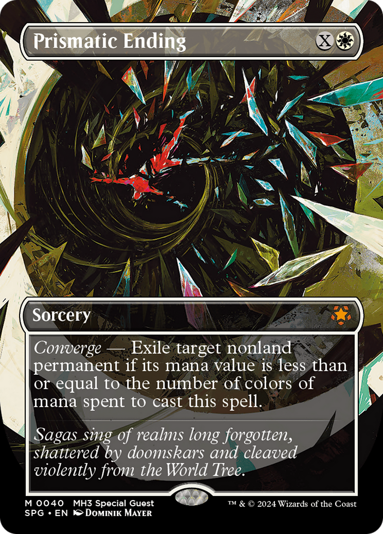 Prismatic Ending (Borderless) [Modern Horizons 3 Special Guests] - Trinity Hobby