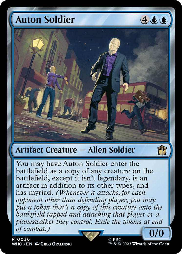 Auton Soldier [Doctor Who] - Trinity Hobby