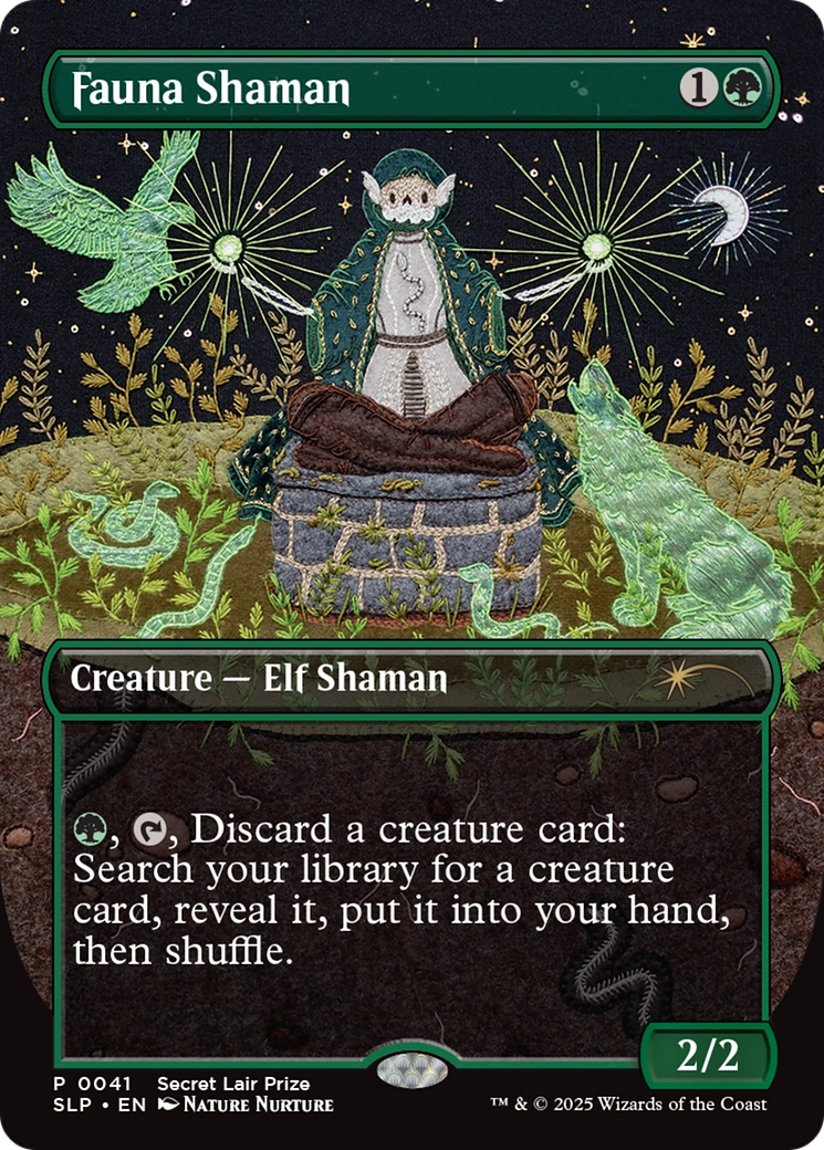 Fauna Shaman (SLP-041) - [Secret Lair Showdown] Foil