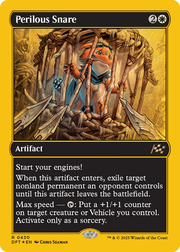 Perilous Snare (First-Place Foil) [Aetherdrift] - Trinity Hobby