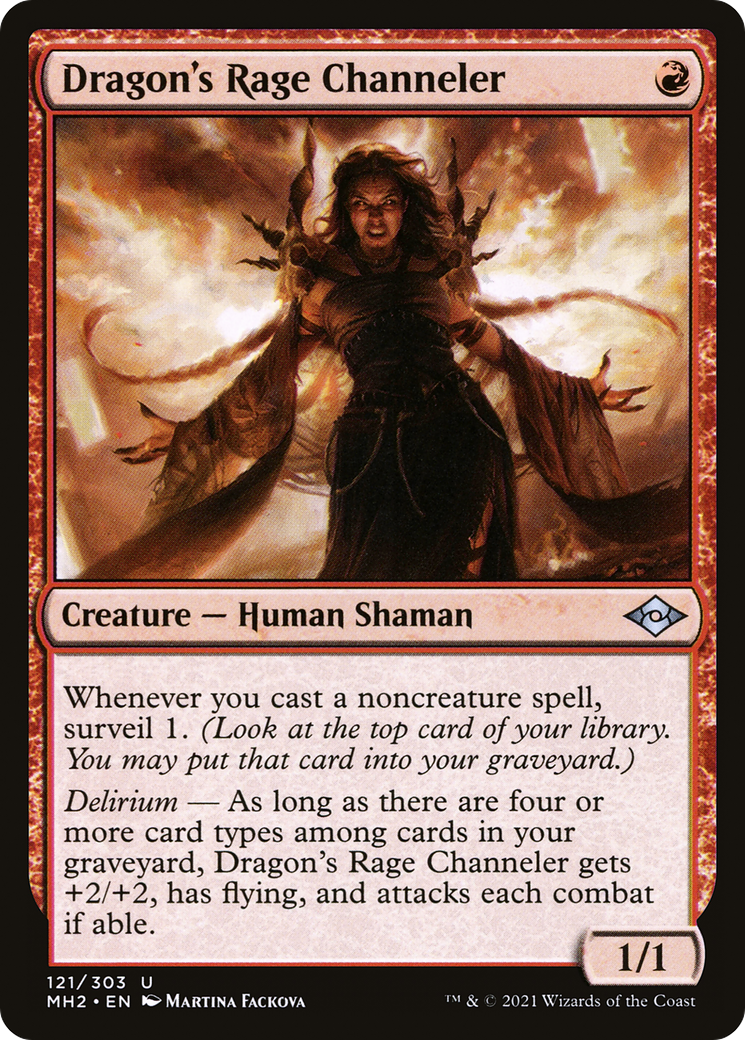 Dragon's Rage Channeler [Modern Horizons 2] - Trinity Hobby