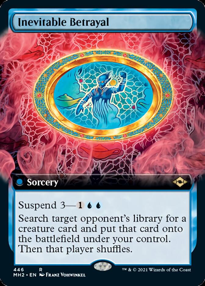 Inevitable Betrayal (Extended Art) [Modern Horizons 2] - Trinity Hobby