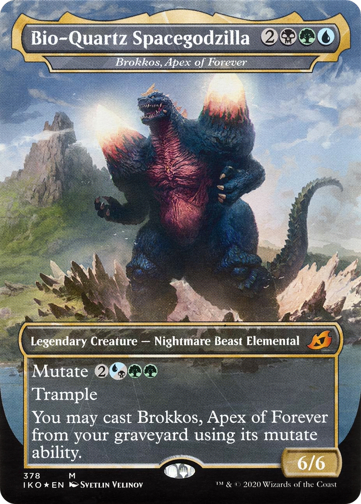 Brokkos, Apex of Forever - Bio-Quartz Spacegodzilla (Godzilla Series) [Ikoria: Lair of Behemoths] - Trinity Hobby
