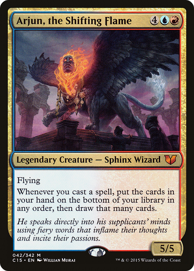 Arjun, the Shifting Flame [Commander 2015] - Trinity Hobby