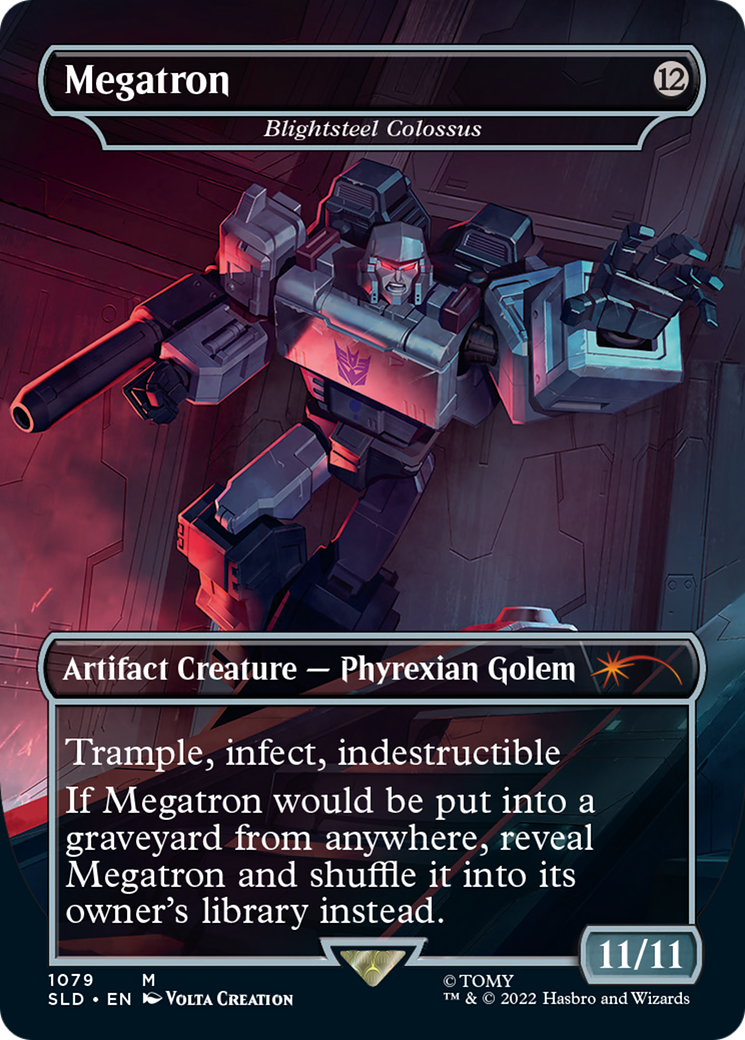 Blightsteel Colossus // Blightsteel Colossus  (SLD-1079) - [Secret Lair Drop] (Borderless) - Trinity Hobby