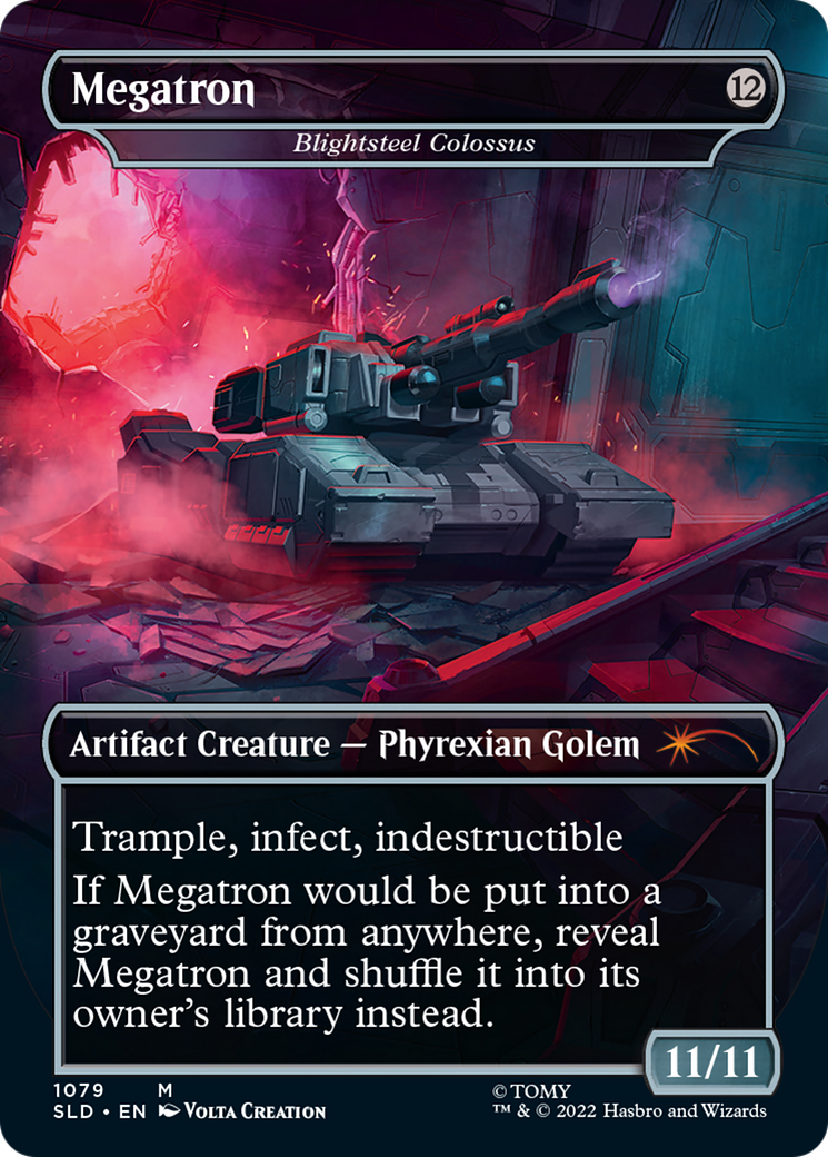 Blightsteel Colossus // Blightsteel Colossus  (SLD-1079) - [Secret Lair Drop] (Borderless) - Trinity Hobby