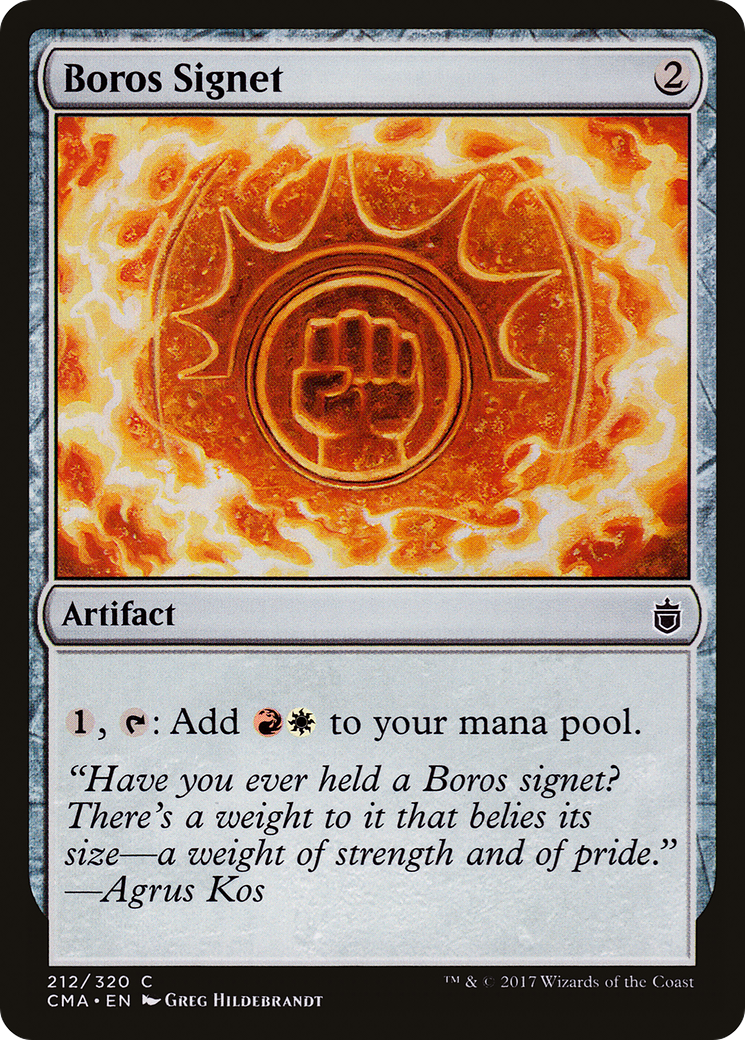 Boros Signet [Commander Anthology] - Trinity Hobby