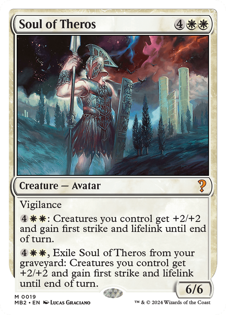 Soul of Theros (White Border) [Mystery Booster 2] - Trinity Hobby