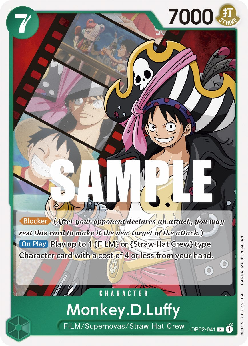 Monkey.D.Luffy (041) (OP02-041) - [Paramount War] - Trinity Hobby