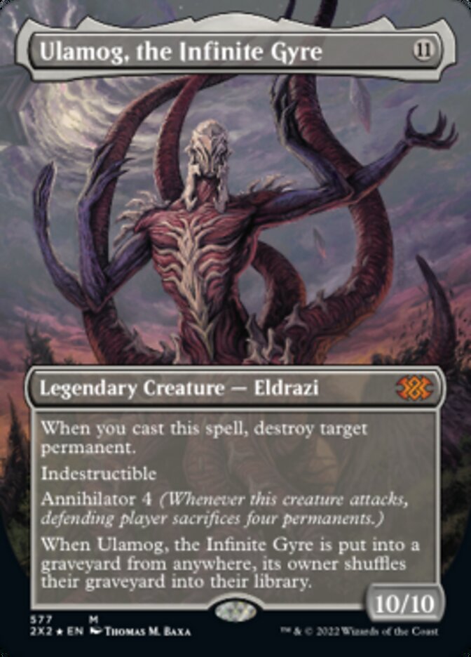 Ulamog, the Infinite Gyre (Textured Foil) [Double Masters 2022] - Trinity Hobby