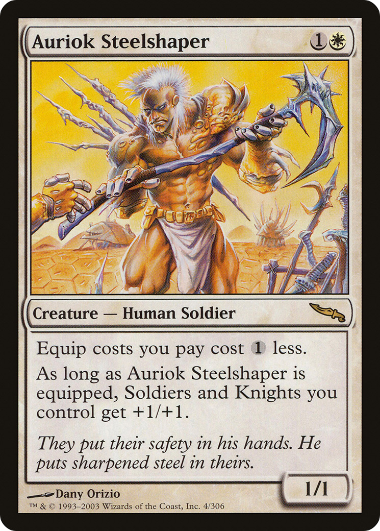Auriok Steelshaper [Mirrodin] - Trinity Hobby
