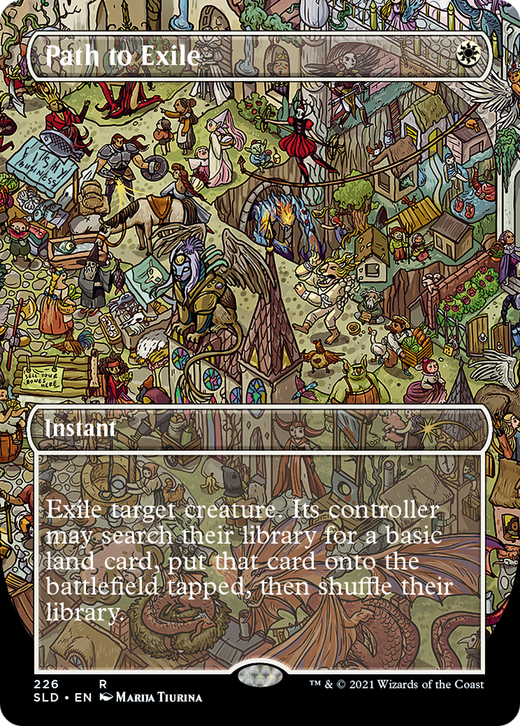 Path to Exile (Borderless) [Secret Lair Drop Series] - Trinity Hobby