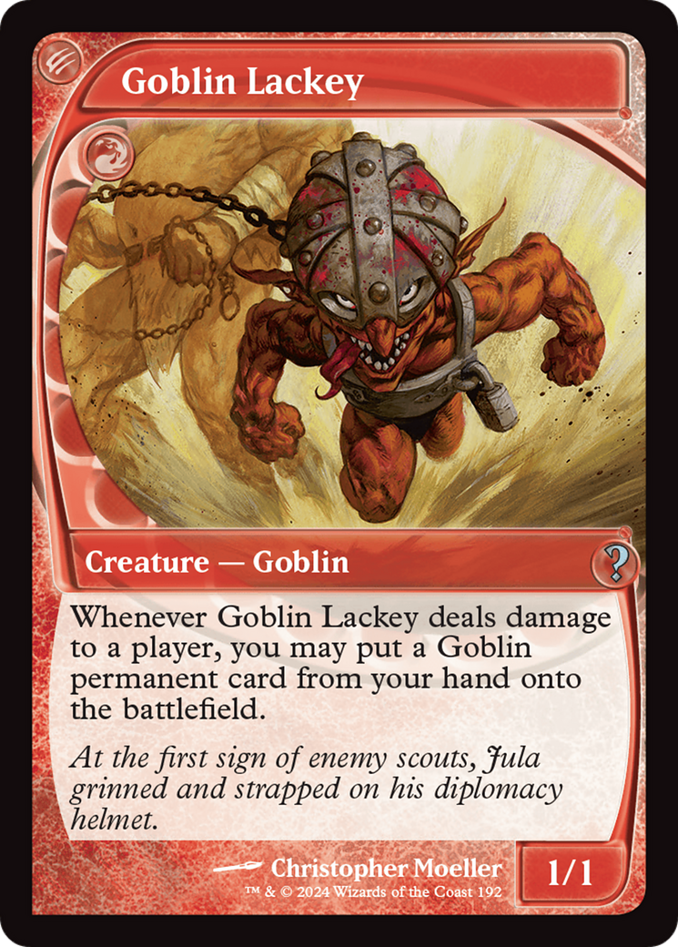 Goblin Lackey (Future Sight) [Mystery Booster 2] - Trinity Hobby