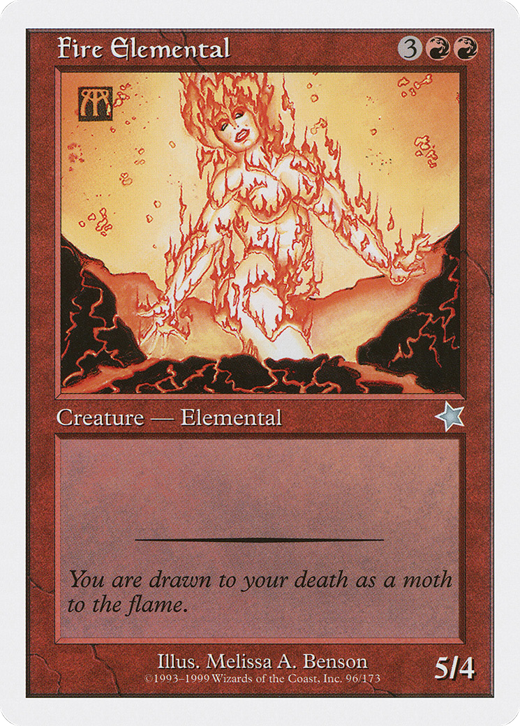 Élémentaire de feu [Démarreur 1999] 
