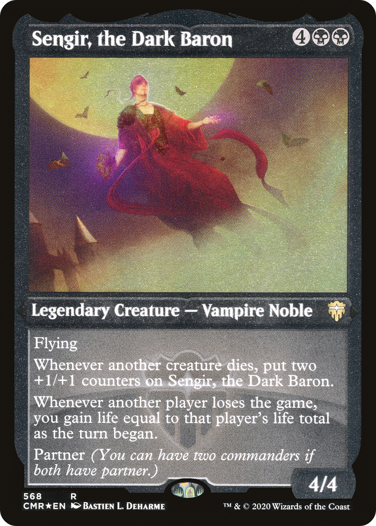 Sengir, the Dark Baron (CMR-568) - [Commander Legends] Foil - Trinity Hobby