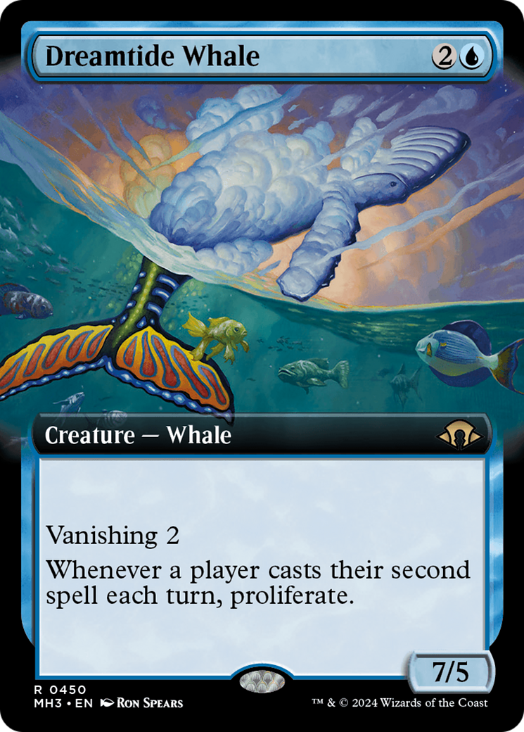 Dreamtide Whale (Extended Art) [Modern Horizons 3] - Trinity Hobby