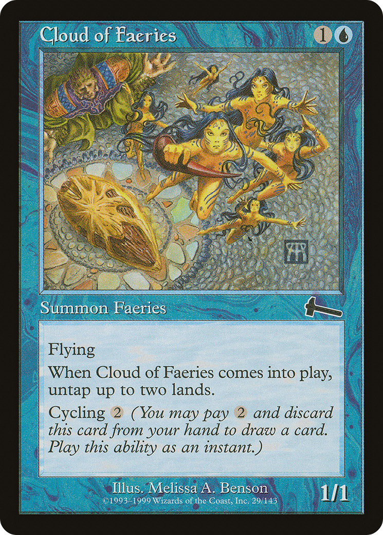 Cloud of Faeries [Urza's Legacy] - Trinity Hobby