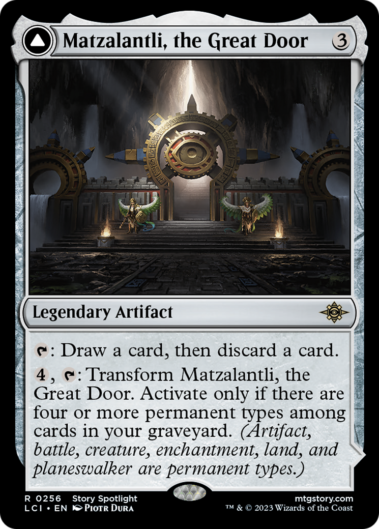 Matzalantli, the Great Door // The Core [The Lost Caverns of Ixalan] - Trinity Hobby