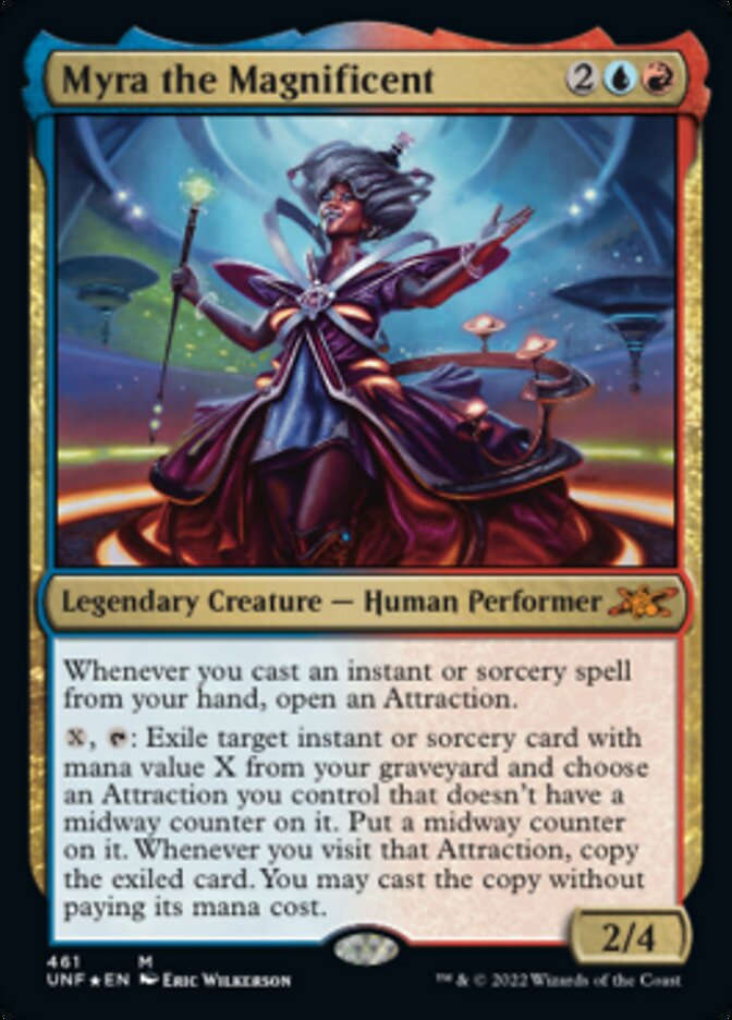 Myra the Magnificent (Galaxy Foil) [Unfinity] - Trinity Hobby