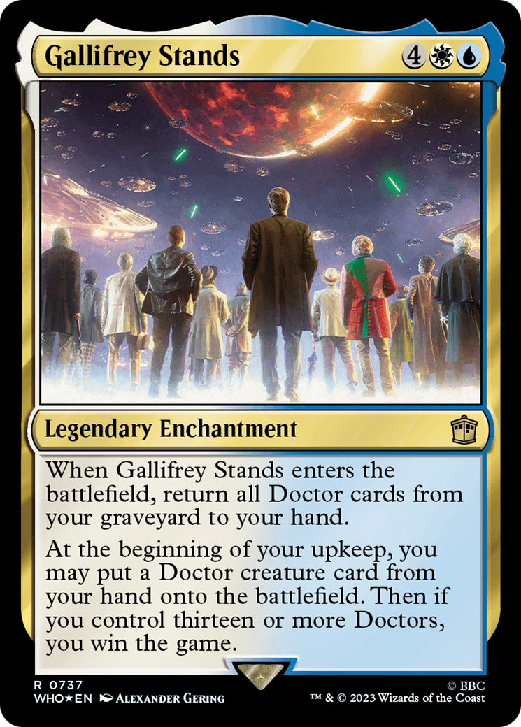 Gallifrey Stands (Surge Foil) [Doctor Who] - Trinity Hobby